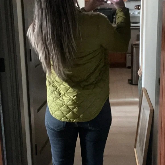 J. Crew Olive Green Puffer Jacket - Picture 13 of 14